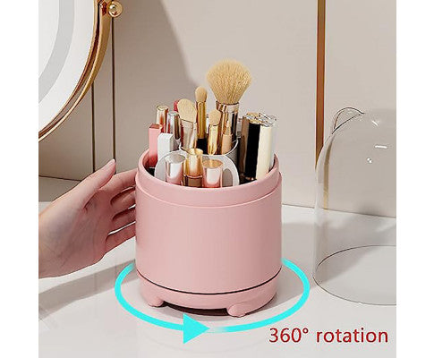 MAKE BRUSH BUCKET PINK - 360 DEG ROTATION