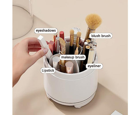 MAKE BRUSH BUCKET PINK - 360 DEG ROTATION