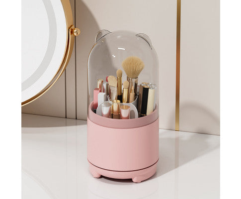 MAKE BRUSH BUCKET PINK - 360 DEG ROTATION