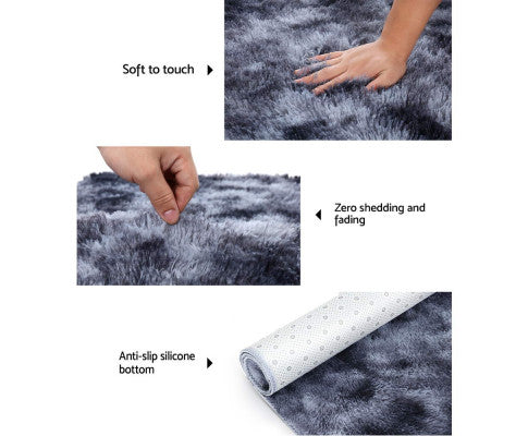 SHAGGY FLOOR RUG 140X200CM