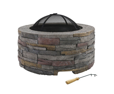 OUTDOOR FIRE PIT - CHARCOAL FIREPLACE