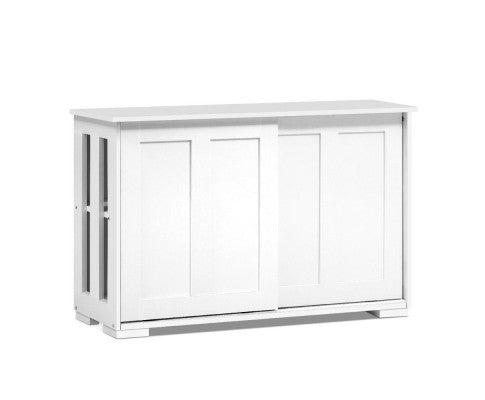 SIDEBOARD BUFFET STORAGE WHITE