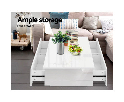 MODERN COFFEE TABLE WITH STORAGE